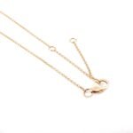 14K Solid Gold Emerald Station Chain Necklace - 图片 6