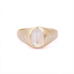 14K纯金彩虹戒指