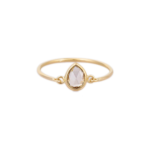 14K Solid Gold Natural Diamond Ring
