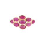 18K Solid Gold Ruby Ring