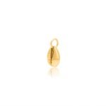 14K Gold Shell Charm Pendant - Image 3