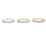 18k Gold Diamond Baguette Ring - Image 2