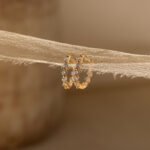 The Karat Store Natural Diamond Huggies Earring - Image 6