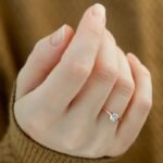 14K Solid Gold Birthstone Stone Ring - 图片 3