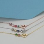 The Karat Store Birthstone Heart Minimalist Necklace - 图片 3