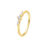 The Karat Store Slim Nexus Ring Gold Ring - 图片 2