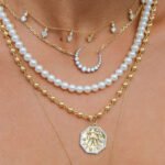 14K Gold Pearl Necklace - 图片 3