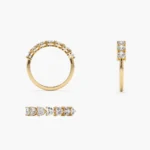 14k Heart Shape Diamond Ring - Image 4