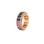 14K Solid Gold Festival Glamorous Ring - 图片 4