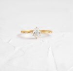 Hillside Ring, 0.5ct. Oval Cut Diamond