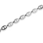 Diamond Equestrian Link Bracelet - Image 2