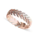 Laurel Pave Natural Diamond Ring