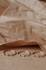 Three Diamond Prong Set Band - Image 6