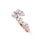 Diamond Multi shaped Wrap Ring - 图片 5
