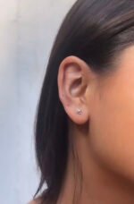 The Karat Store Diamond Earrings for women 14 Karat Gold | Birthday Gift for her - 图片 4