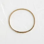 18k Solid Gold Diamond Wisp Bracelet - Image 3