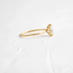 14k Solid Gold 0.9ct. Oval Cut Lab-Grown Diamond Ring - Image 3