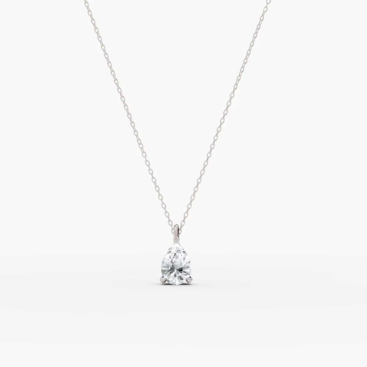400548_365f5c9af29349788e2ac25f9c1ada4emv2.webp Pear Cut Diamond Necklace | Natural Diamond Necklace | 14kt gold pear necklace - Image 1