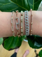 Diamond Love Link Bracelet - Image 2
