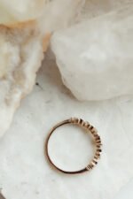 Stepped Baguette and Round Diamond Pattern Band - Image 3