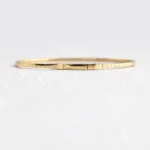 18k Solid Gold Diamond Wisp Bracelet - Image 4
