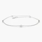 14k Lab-Grown Diamond by The Yard Solitaire Bracelet - 图片 2