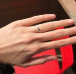 Wedding Bands 18K Solid Gold Natural Diamond - Image 11