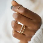 18k Gold Lab-Grown Diamond Constancy Band - Image 6