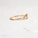 18K Solid Gold Lab-grown diamond Ring - Image 6
