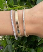Isabella Diamond Tennis Bracelet |18karat Gold - Image 2