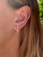 Phoebe Natural Diamond Earrings - Image 4