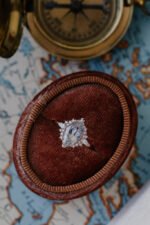 The Atlantis 3.66 ct Marquise White Sapphire Ring - 图片 3