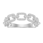 Briar Diamond Open Chain Link Ring - 图片 3
