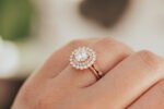 14k Solid Gold Moissanite Diamond Round Brilliant Ring - Image 6