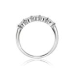 14K  Gold Lab-Created Diamond 5 Stone Anniversary Ring - Image 5