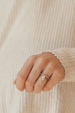 Stepped Baguette and Round Diamond Pattern Band - Image 8