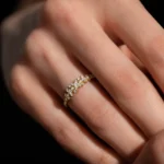 18k Gold Lab-Grown Diamond Edison Band