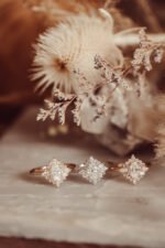14k Solid Gold Lab-Grown Diamond Harlem Oval Ring - 图片 4