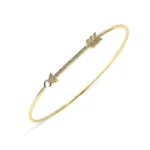 Diamond Arrow Latch Bracelet - 图片 5