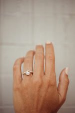 Lab-Grown Diamond Round 4-Prong Split Shank Solitaire Ring - Image 2