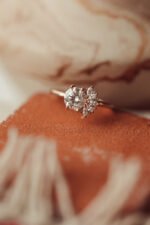The Rio Round Ring, Moissanite Diamond Round Ring For Women - Image 7
