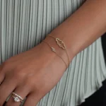 Diamond Scrollwork Bracelet - Image 2