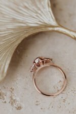 14K Solid Gold 1.98 ct Oval Deep Pink Garnet Ring - Image 5