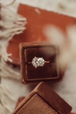 The Rio Round Ring, Moissanite Diamond Round Ring For Women - Image 5