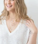 Open Sun Natural Diamond Necklace - Image 3