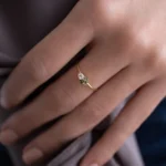 14k 纯金爱尔兰铃铛戒指