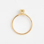 Lakeside Ring, .5ct. Yellow Cushion Cut Diamond - 图片 10