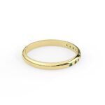 18K Solid Gold Natural Emerald Cluster Ring - 图片 5