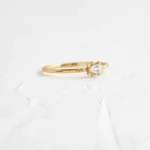 Petals Fall Ring 14 Karat Gold Ring For Women - Image 6
