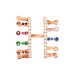 14K Solid Gold Festival Crown Ring - Image 2